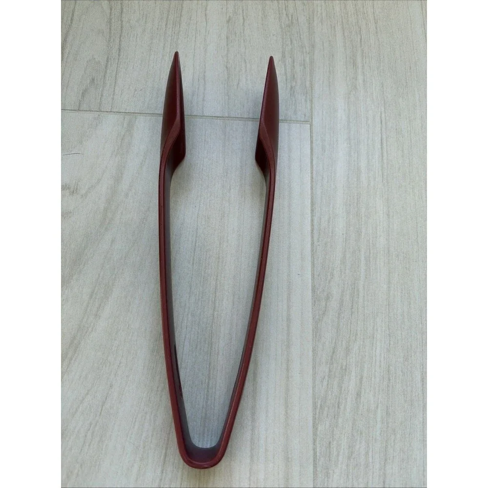Red Classic Nylon Tongs Safe for Nonstick